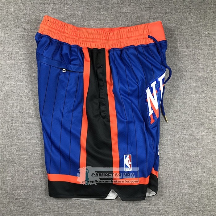 Pantalone New York Knicks Ciudad 2024 Just Don Azul